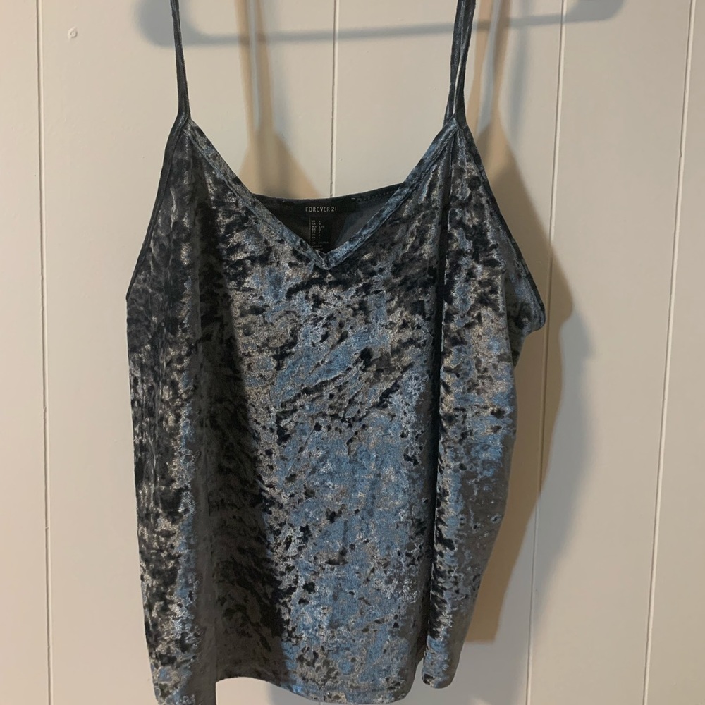 Blue Suede Camisole